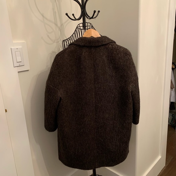 Tara Jarmon Boyfriend Style Coat - Picture 4 of 5